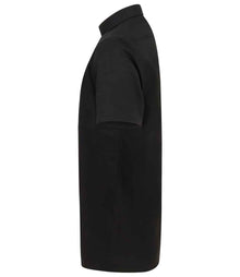 Henbury Modern Short Sleeve Regular Fit Oxford Shirt H517R - H517R Black Side