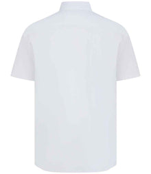 Henbury Short Sleeved Cotton Feel Coolplus® Shirt H588 - H588 White Back