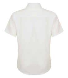 Henbury Ladies Short Sleeve Wicking Shirt H596 - H596 White Back