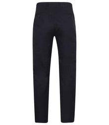 Henbury Stretch Flex Waistband Chino Trousers H650 - H650 Navy Back