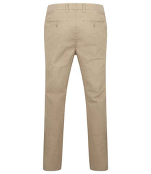 Henbury Stretch Flex Waistband Chino Trousers H650 - H650 Stone Back