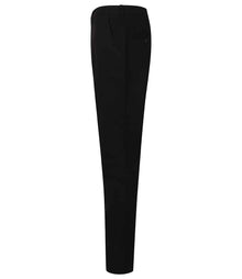 Henbury Ladies Stretch Chino Trousers H651 - H651 Black Side