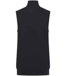 Henbury Sleeveless Zip Through Jumper H711 - H711 Navy Back