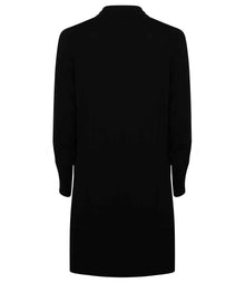 Henbury Ladies Longline Open Cardigan H719 - H719 Black Back