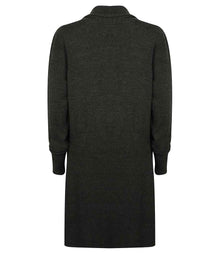 Henbury Ladies Longline Open Cardigan H719 - H719 Grey Marl Back