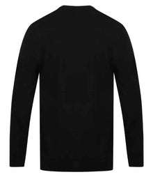 Henbury Acrylic V Neck Sweater H760 - H760 Navy Back