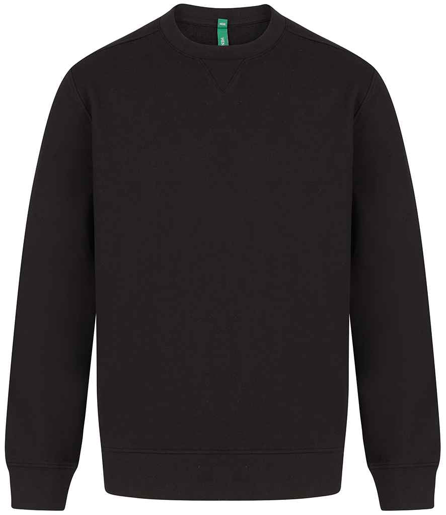 Henbury Unisex Sustainable Sweatshirt H840 - Black