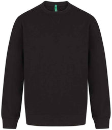 Henbury Unisex Sustainable Sweatshirt H840 - Black