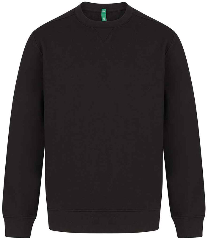 Henbury Unisex Sustainable Sweatshirt H840 - Black