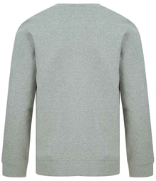 Henbury Unisex Sustainable Sweatshirt H840 - H840 Heather Grey Back