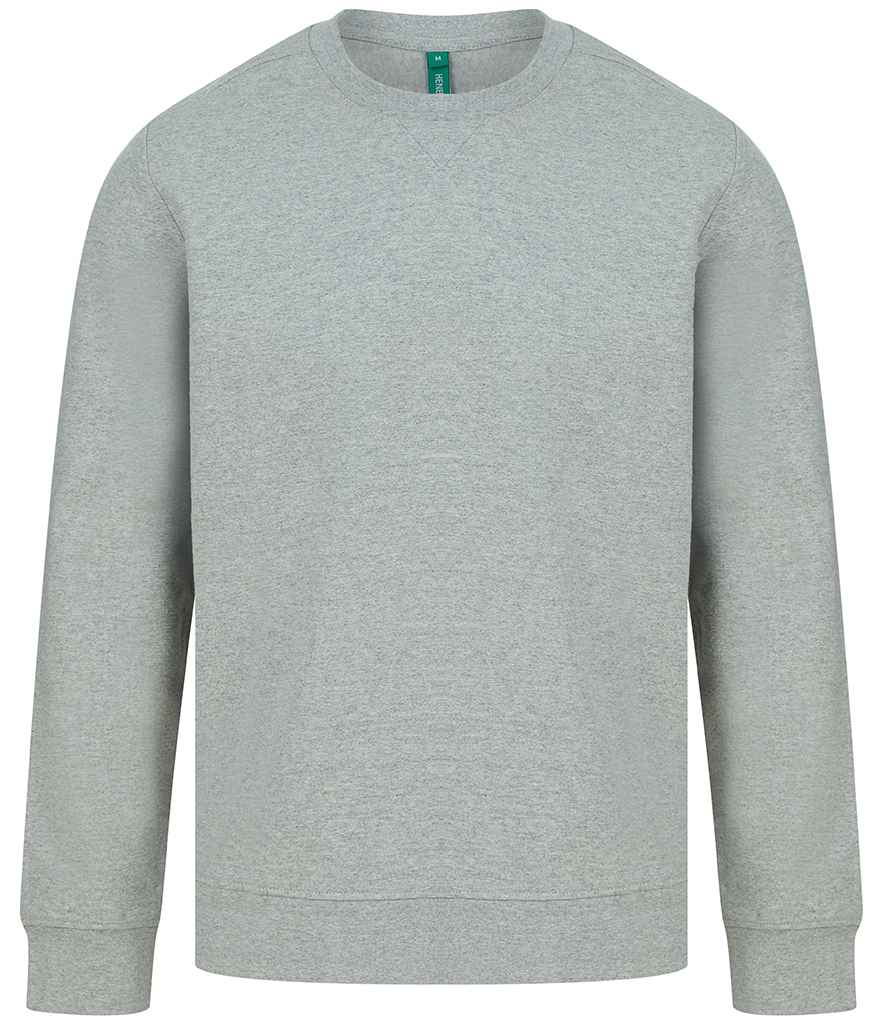 Henbury Unisex Sustainable Sweatshirt H840 - Heather Grey