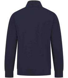 Henbury Unisex Sustainable 1/4 Zip Sweatshirt H842 - H842 Navy Back