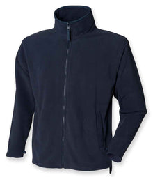 Henbury Micro Fleece Jacket H850 - Navy