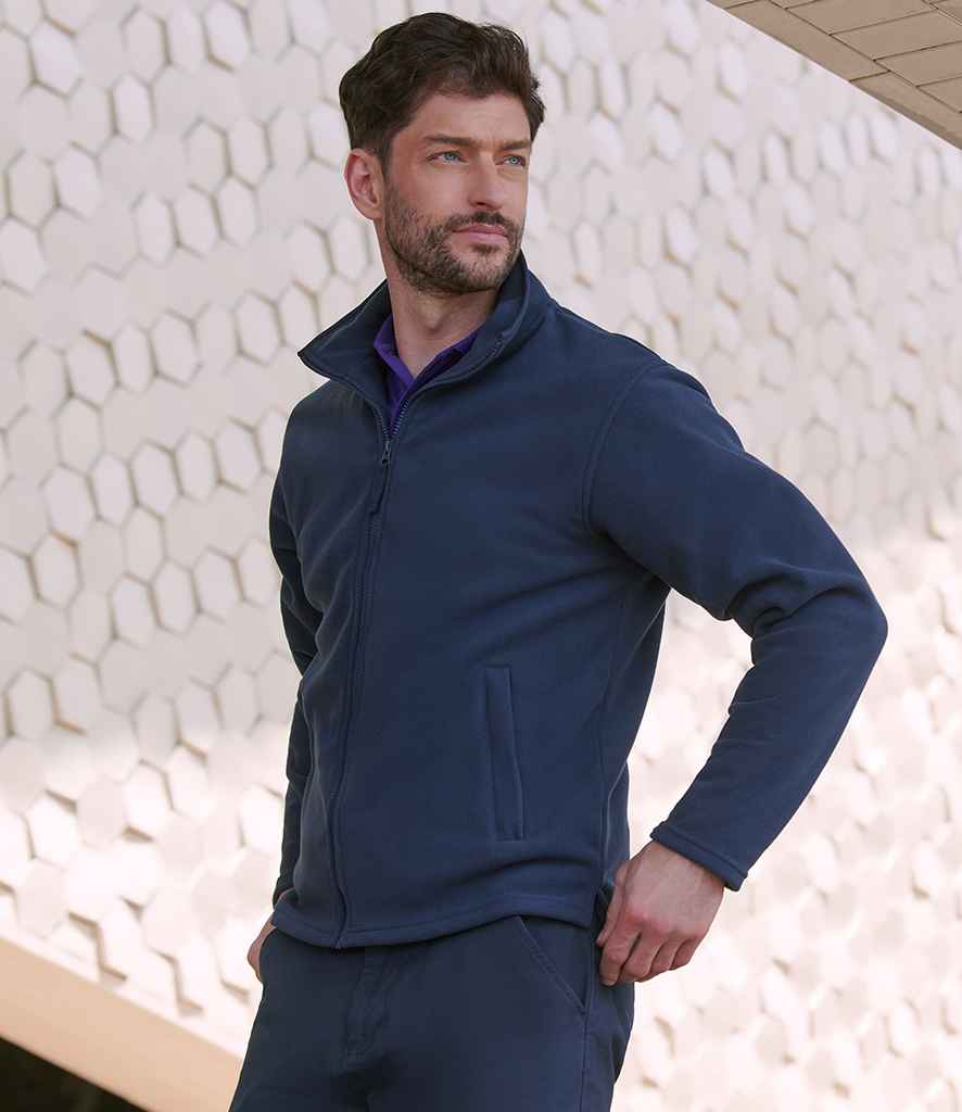 Henbury Micro Fleece Jacket H850 - H850 Navy Model