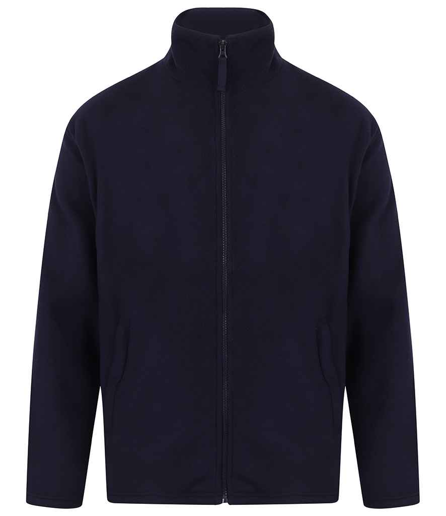 Henbury Micro Fleece Jacket H850 - Oxford Navy