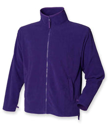 Henbury Micro Fleece Jacket H850 - Purple