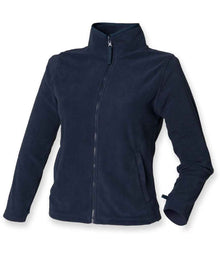 Henbury Ladies Micro Fleece Jacket H851 - Navy