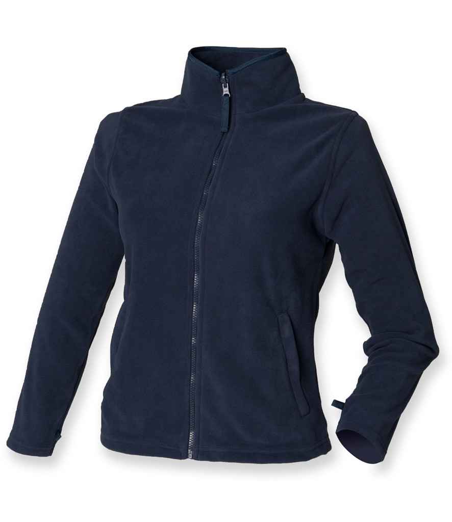 Henbury Ladies Micro Fleece Jacket H851 - Navy
