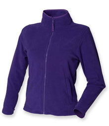 Henbury Ladies Micro Fleece Jacket H851 - Purple