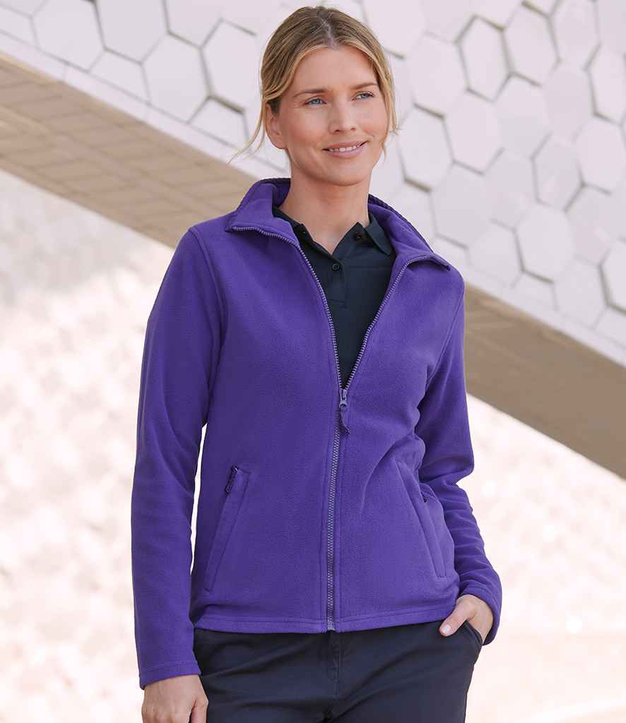 Henbury Ladies Micro Fleece Jacket H851 - H851 Purple Model
