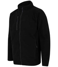 Henbury Recycled Polyester Micro Fleece Jacket H860 - H860 Black Detail
