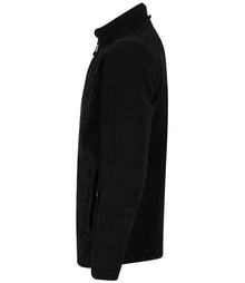 Henbury Recycled Polyester Micro Fleece Jacket H860 - H860 Black Side