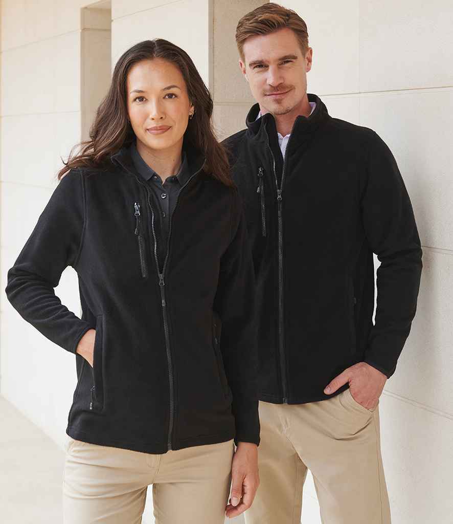 Henbury Recycled Polyester Micro Fleece Jacket H860 - H860 Black Model