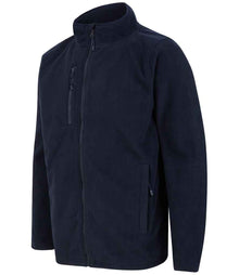 Henbury Recycled Polyester Micro Fleece Jacket H860 - H860 Navy Detail