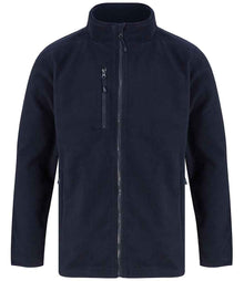 Henbury Recycled Polyester Micro Fleece Jacket H860 - Navy