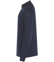 Henbury Zip Neck Wicking Top H862 - H862 Navy Side