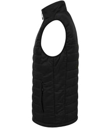 Henbury Unisex Padded Gilet H875 - H875 Black Side