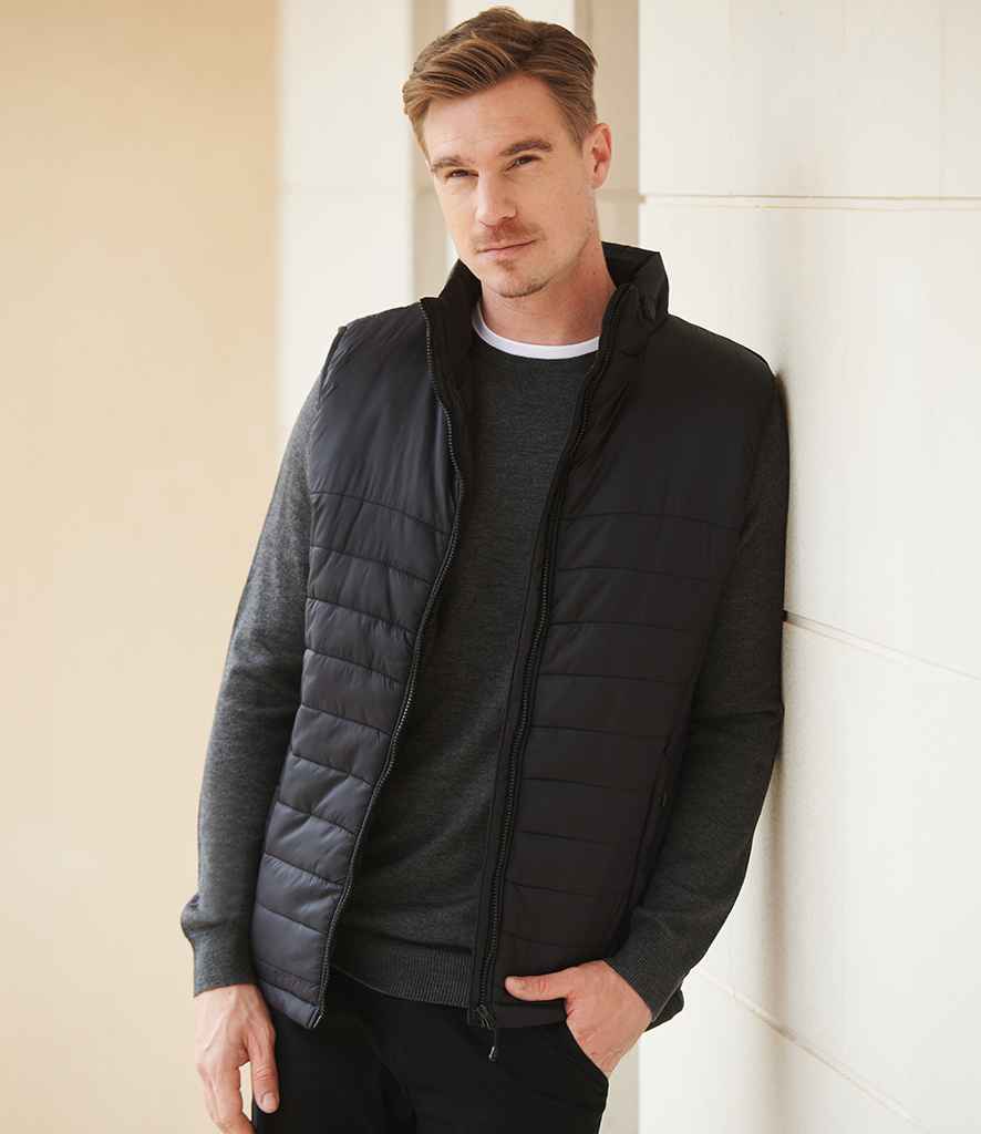 Henbury Unisex Padded Gilet H875 - H875 Black Model