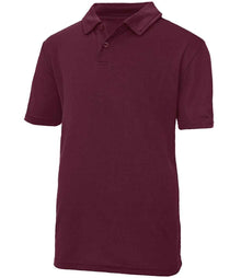 Just Cool by AWDis Kids Cool Polo Shirt JC040B - Burgundy