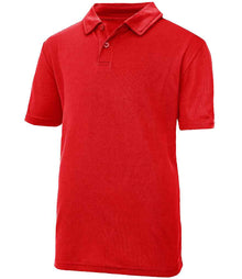 Just Cool by AWDis Kids Cool Polo Shirt JC040B - Fire Red