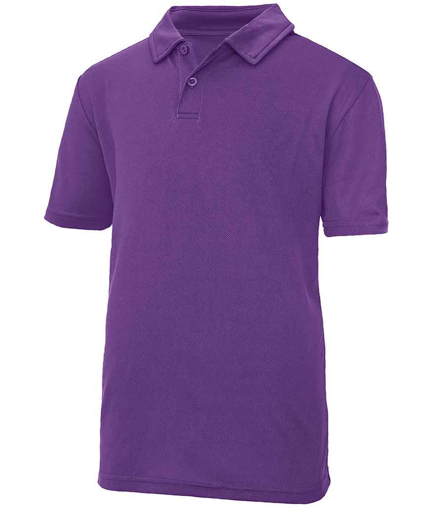 Just Cool by AWDis Kids Cool Polo Shirt JC040B - Purple