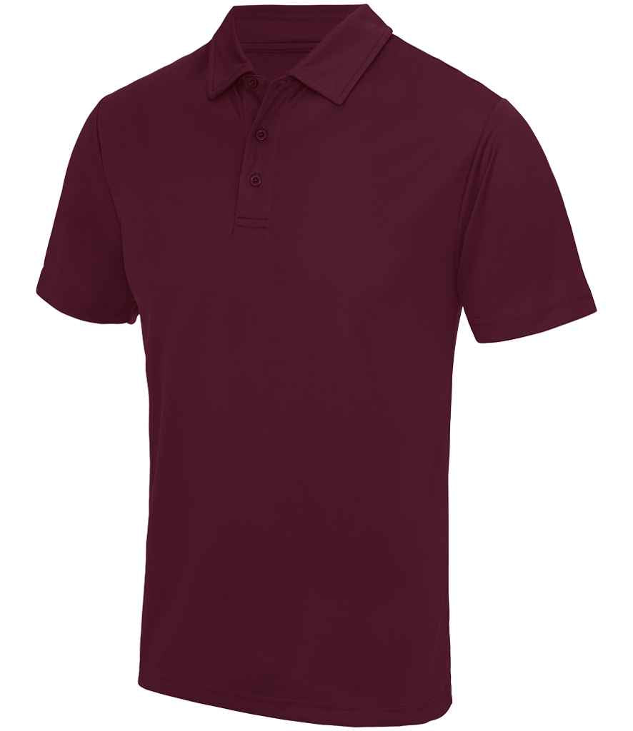 Just Cool by AWDis Cool Polo Shirt JC040 - Burgundy