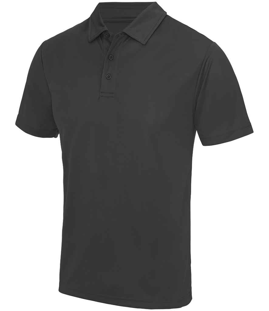 Just Cool by AWDis Cool Polo Shirt JC040 - Charcoal