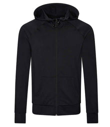 Just Cool by AWDis Cool Contrast Zoodie JC057 - Jet Black