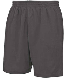 Just Cool by AWDis Cool Mesh Lined Shorts JC080 - Charcoal
