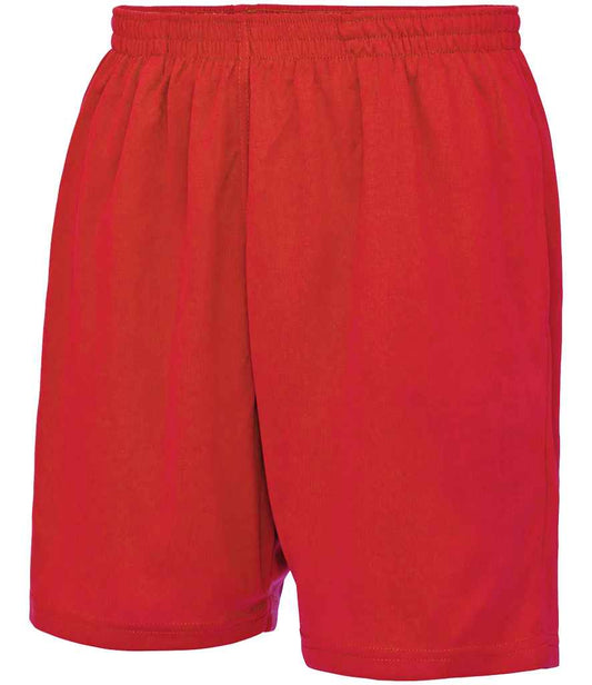 Just Cool by AWDis Cool Mesh Lined Shorts JC080 - Fire Red