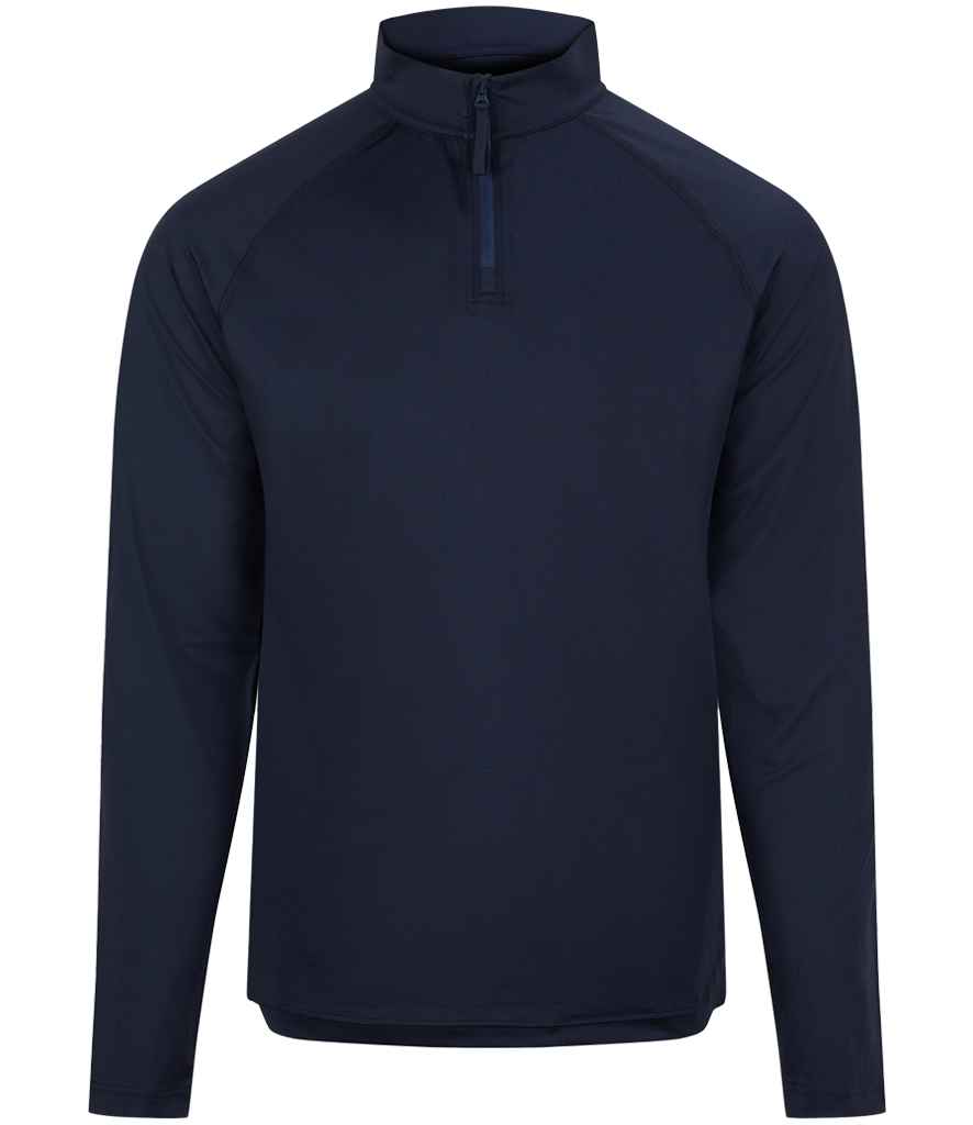 Just Cool by AWDis Cool Lightweight Active 1/4 Zip Top JC230 - French Navy
