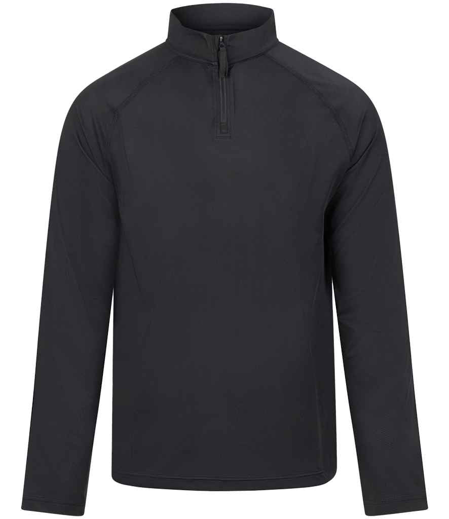 Just Cool by AWDis Cool Lightweight Active 1/4 Zip Top JC230 - Jet Black