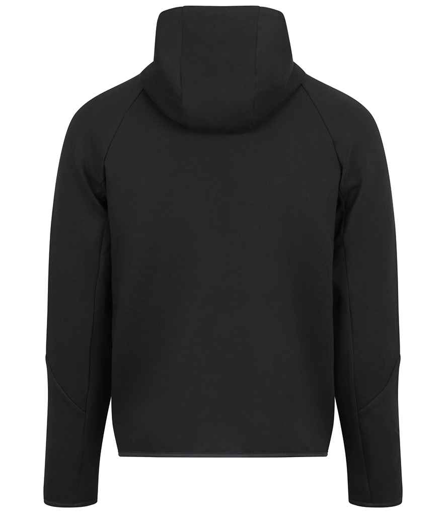 Just Cool Cool Adapt Fleece Zoodie JC305 jet black back