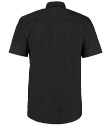Kustom Kit Short Sleeve Classic Fit Workforce Shirt K100 - K100 Black Back