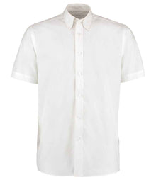Kustom Kit Short Sleeve Classic Fit Workforce Shirt K100 - White