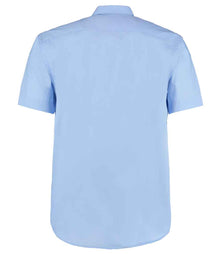 Kustom Kit Short Sleeve Classic Fit Business Shirt K102 - K102 Light Blue Back