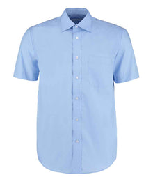 Kustom Kit Short Sleeve Classic Fit Business Shirt K102 - Light Blue