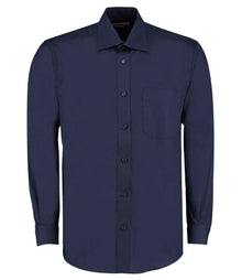 Kustom Kit Long Sleeve Classic Fit Business Shirt K104 - Dark Navy