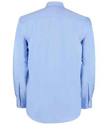 Kustom Kit Long Sleeve Classic Fit Business Shirt K104 - K104 Light Blue Back