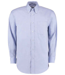 Kustom Kit Premium Long Sleeve Classic Fit Oxford Shirt K105 - Light Blue